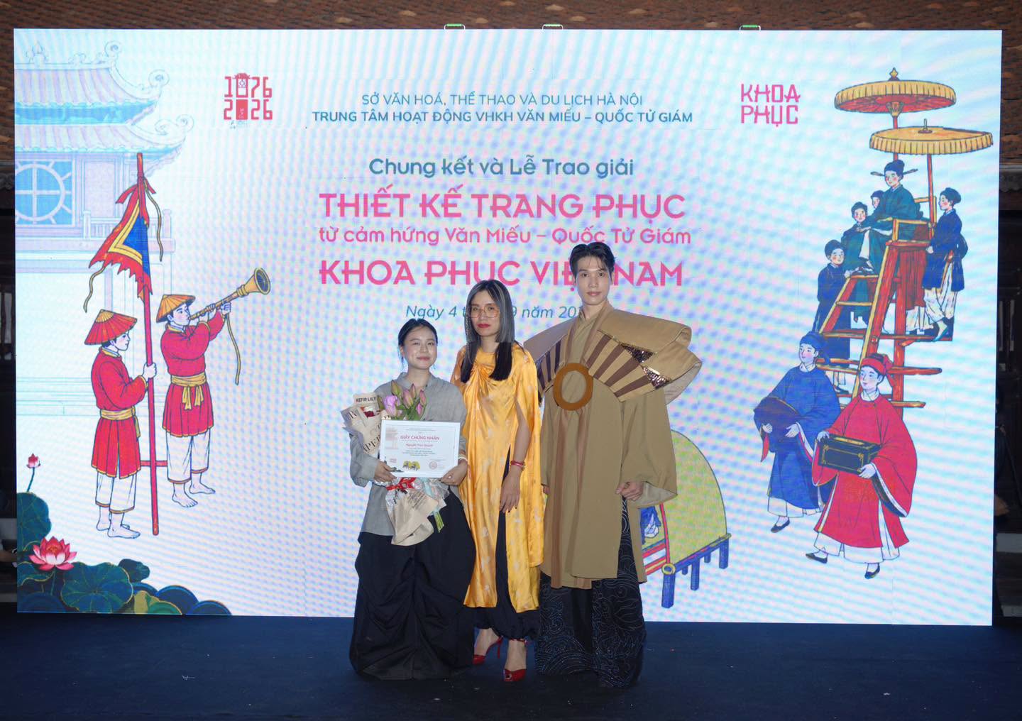 Sinh viên VNU-SIS tỏa sáng tại Chung kết cuộc thi "Khoa phục Việt Nam"