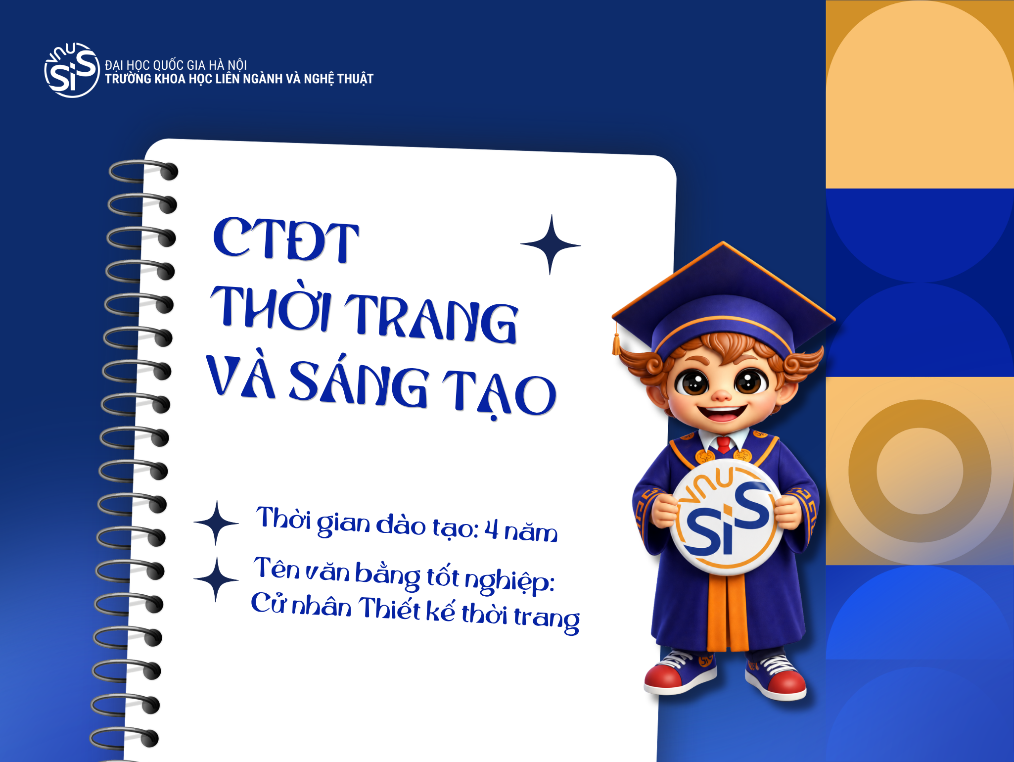 Chương trình đào tạo Thời trang và Sáng tạo (Cử nhân Thiết kế thời trang)