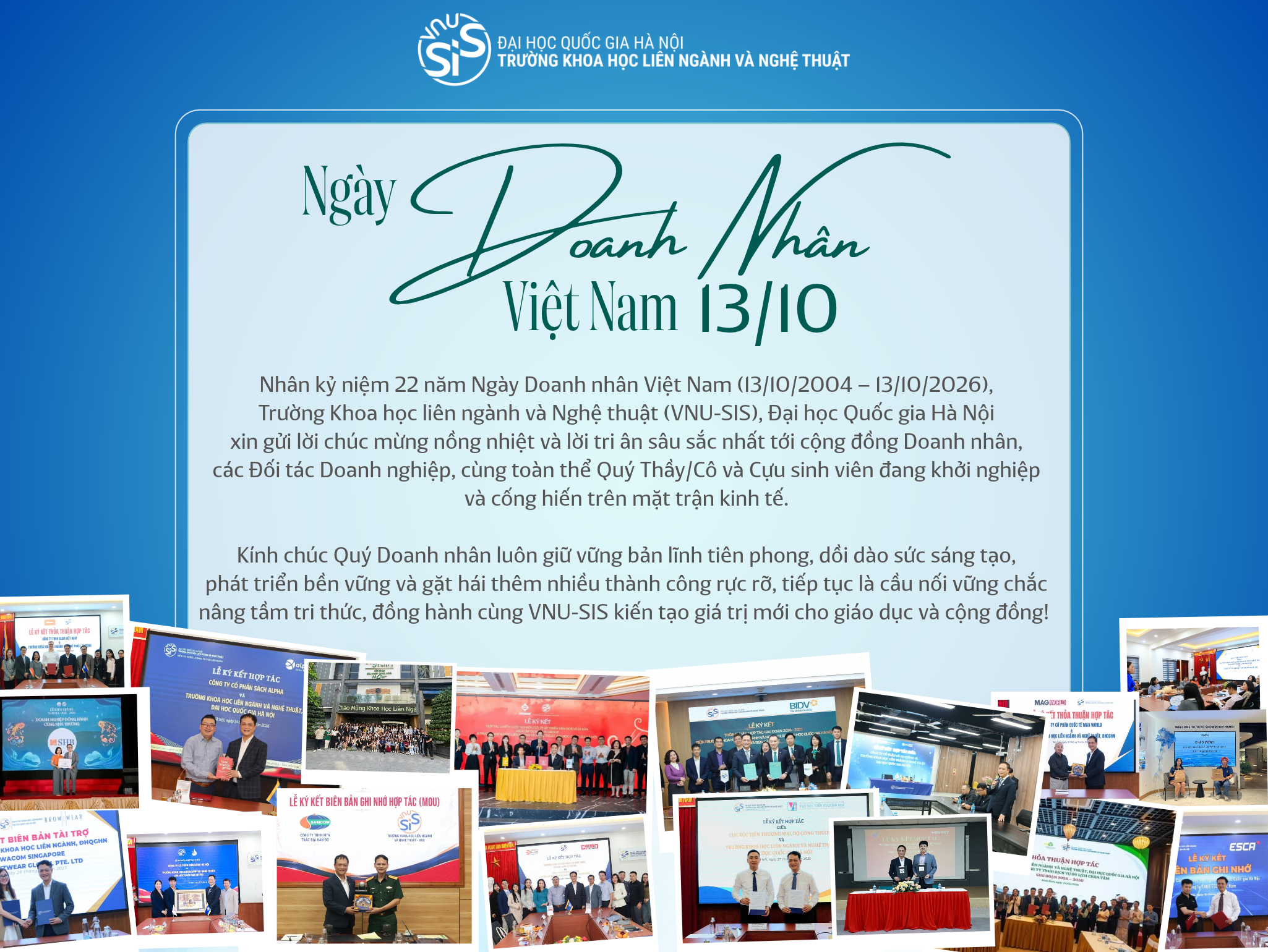 VNU-SIS và dấu ấn liên kết doanh nghiệp: Hiện thực hóa triết lý liên ngành từ giảng đường đến thực tiễn