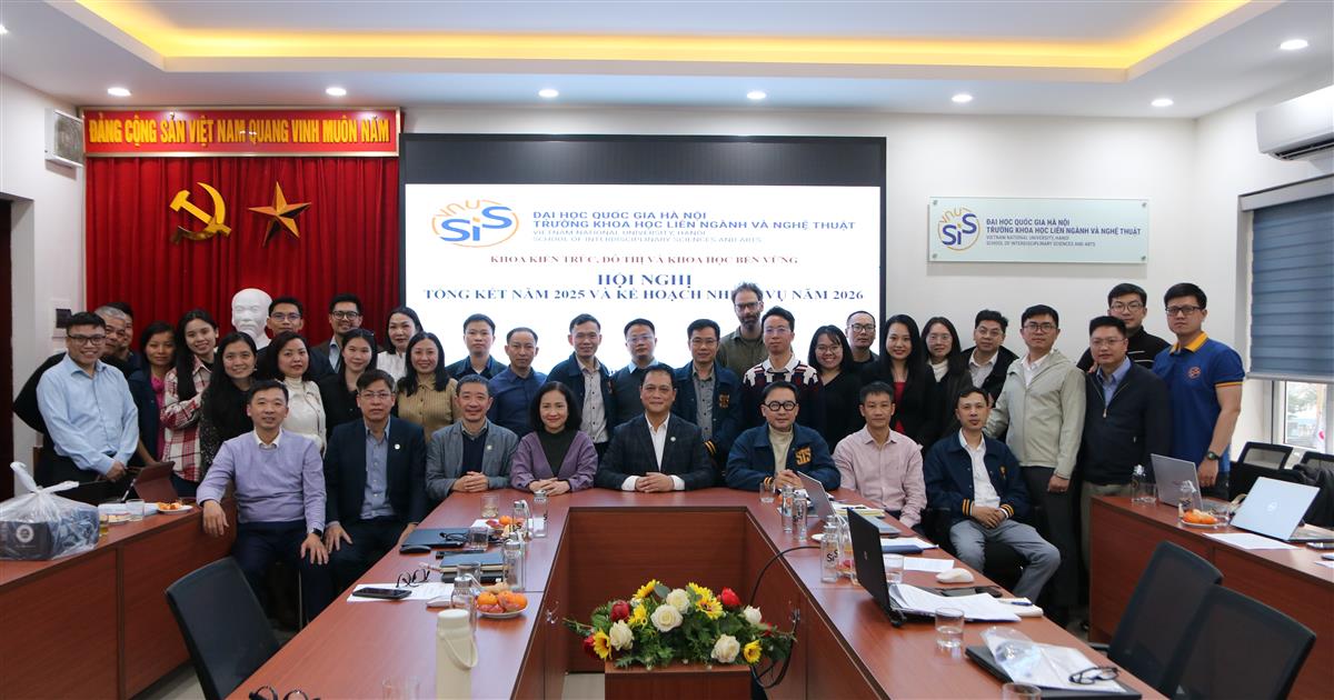 Khoa Kiến trúc, Đô thị và Khoa học bền vững tổng kết năm 2025 với nhiều dấu ấn nổi bật