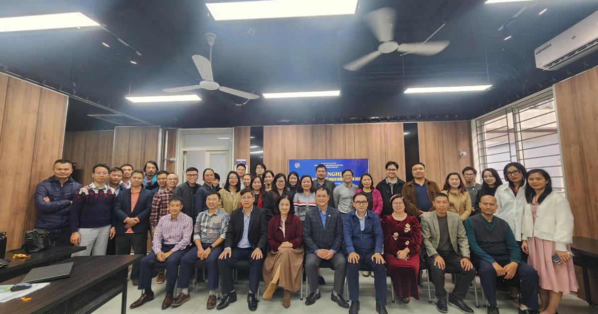 Khoa Nghệ thuật và Thiết kế tổ chức Hội nghị tổng kết năm 2025 và Kế hoạch nhiệm vụ năm 2026