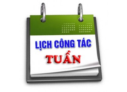Lịch công tác tuần 26 từ ngày 27.06.2022 đến ngày 01.07.2022