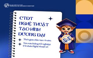Chương trình đào tạo Nghệ thuật tạo hình đương đại (Cử nhân Nghệ thuật số)